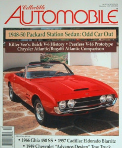 COLLECTIBLE AUTOMOBILE 1995 DEC - BUICK V-6, COBRA R